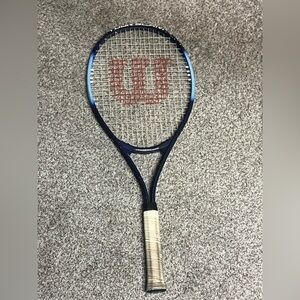 Wilson Blue Tennis Racket